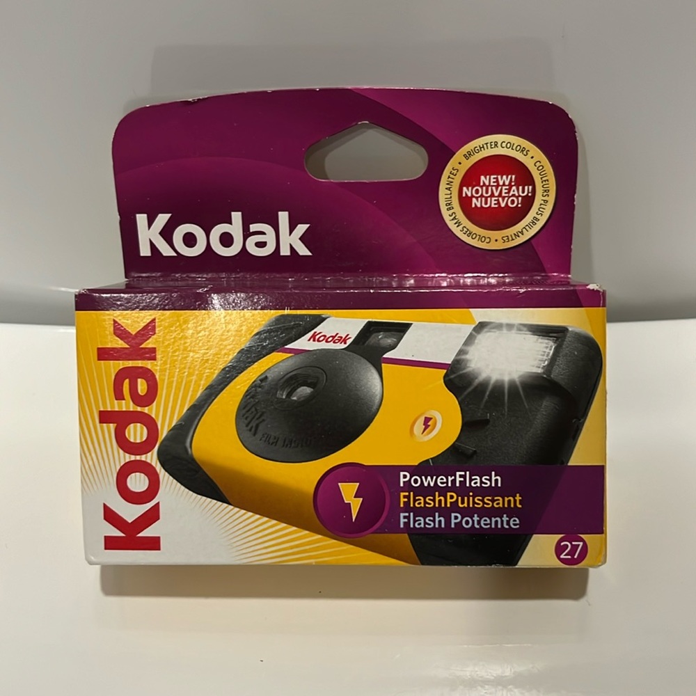 Kodak Power Flash Disposable Camera 27 - NWT